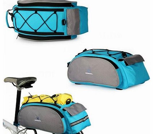 Roswheel Cycling Bicycle Bag Bike Outdoor Travel Rear Seat Bag Pannier 13L