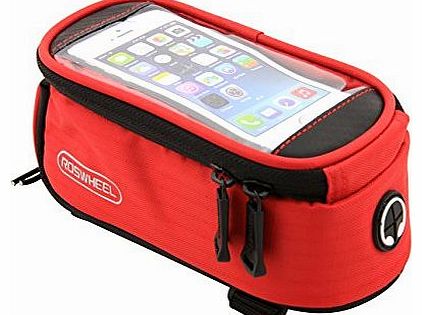 ? Bicycle Bike Cycling Frame Pannier Front Tube Bag Head Pouch Cell Phone Holder