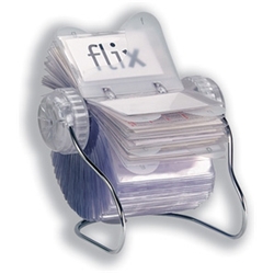 Rotadex Flix Business Card Unit 150 Sleeves for