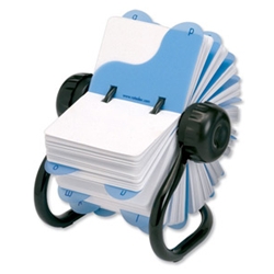 Rotadex Rotamate Rotary File with 500x A7 Cards