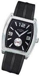 Rotary - Mens Black-dial Watch - Jewellery