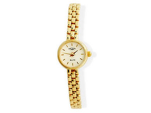 rotary 9ct Gold Bracelet Watch 236638
