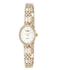 Rotary Ladies 9ct Gold Quartz Bracelet Watch
