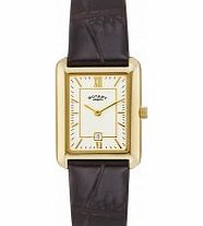 Rotary Ladies Champagne Brown Watch