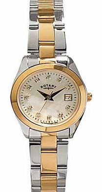 Rotary Ladies Mother of Pearl Bracelet Watch