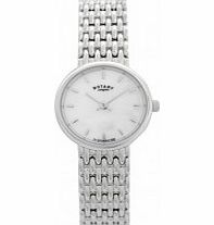 Rotary Ladies Precious Metal Silver Watch