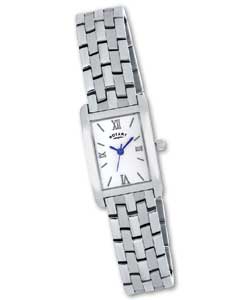 Rotary Ladies Rectangular Bracelet Watch