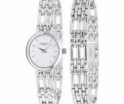 Ladies Sterling Silver Watch With