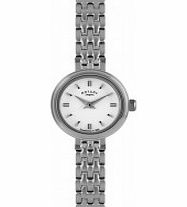Rotary Ladies White Silver Watch