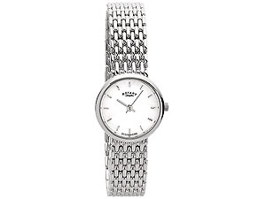 Rotary LB2090041 Sterling Silver Bracelet Watch
