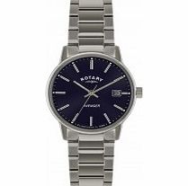 Rotary Mens Avenger Blue Silver Watch