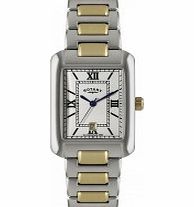 Rotary Mens Classic Two Tone Watch