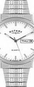 Rotary Mens Expanding Bracelet Quartz Watch