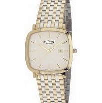 Rotary Mens Windsor Gold Plated Watch