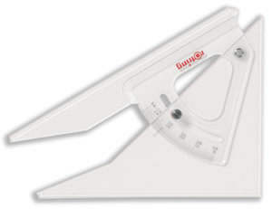 Rotring Adjustable Set Square Acrylic with