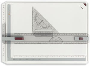 Rotring Rapid Drawing Board with Strip Clamps A3