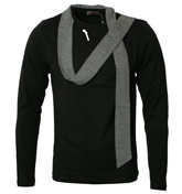 Rough Justice Black Long Sleeve T-Shirt (Nebraska)