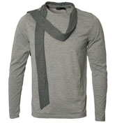 Grey Long Sleeve T-Shirt (Nebraska)