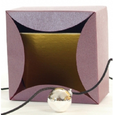 Round Silver Chime Bola