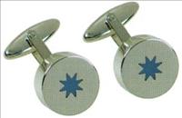 Round Star Cufflinks by Acme Studio