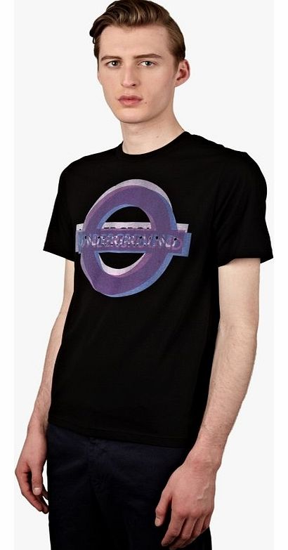 Roundel Mens Shaking Roundel Print T-Shirt