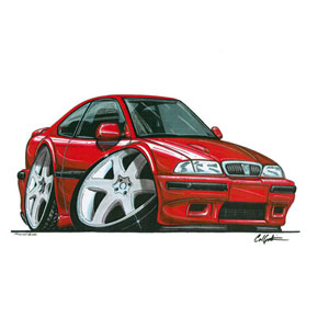 rover 220 Coupe - Red T-shirt