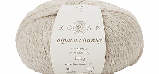 Rowan Alpaca Chunky Yarn, 100g