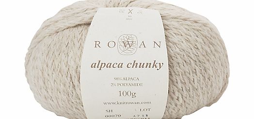 Rowan Alpaca Chunky Yarn, 100g