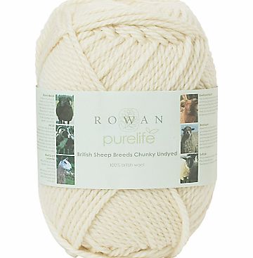 Rowan British Sheep Breeds Chunky Undyed Yarn,