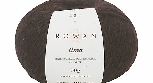 Rowan Lima Alpaca Mix Aran Yarn, 50g