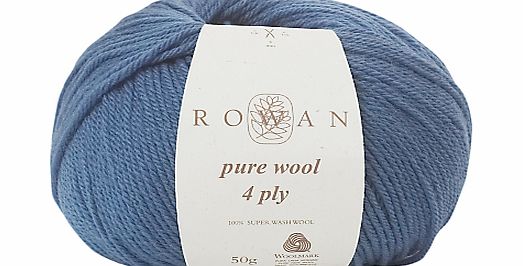 Rowan Pure Wool 4 Ply Yarn, 50g
