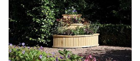 Rowlinson Marberry Corner Cascade Planter