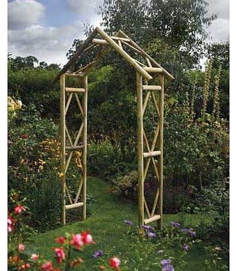 Rowlinson Rustic Garden Arch