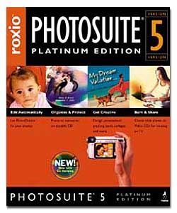 Roxio PhotoSuite 5 Platinum Image