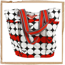 Roxy Big Shaka Bag Black/White