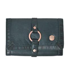 roxy Black Out Wallet - Deep Teal