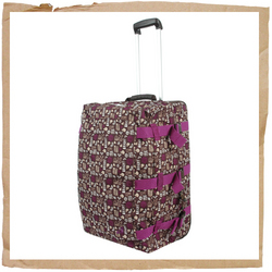 Roxy Blaming Yo Wheeled Holdall Brown