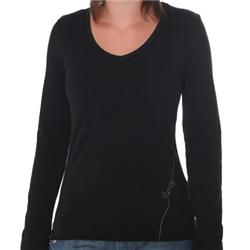 roxy Brine Shine LS T-Shirt - True Black
