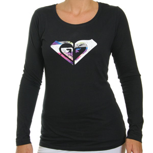 Roxy Club Dub Long sleeve tee - True Black