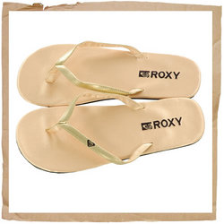 ROxy Dina FLip Flops Gold