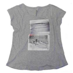 Roxy Emilio Gorgeous T-Shirt - Heather Grey