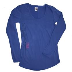 Roxy Genius LS T-Shirt - Deep Ultramarine