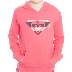 Roxy Girls Logo Bright Santa Cruz Hoody - Pink