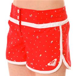 roxy Girls Lucy Board Shorts - Vermillion
