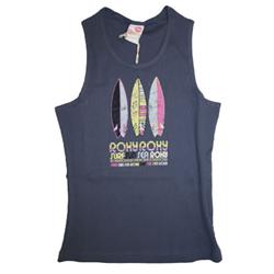 roxy Girls New Port Beach Day T-Shirt - Mil Blue