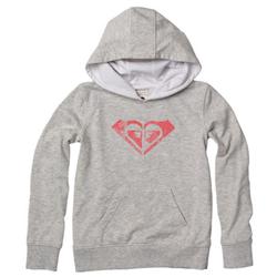Roxy Girls Scrapped BB Hoody - Light Heather Grey
