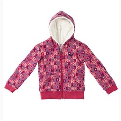Roxy Girls Snow Valley Zip Hoody - Strawberry Pink