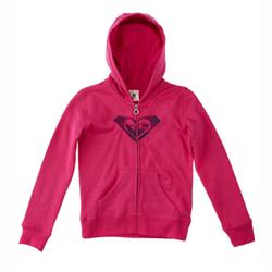 Roxy Girls Winter Brights Hoody - Strawberry Pink