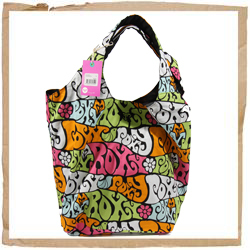 Roxy Go Bananas Beach Bag Black/Multi
