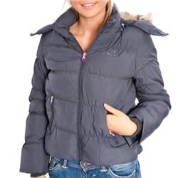 Roxy Go Outside Down Jacket - Dark Grey